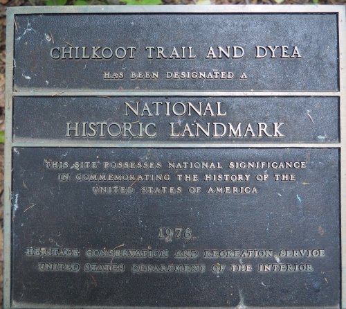 Chilkoot Trail Marker